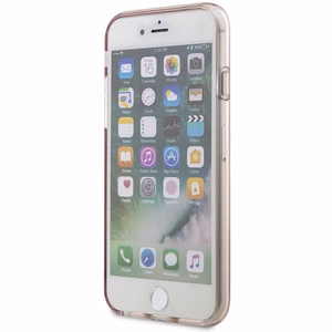 Karl Lagerfeld KLHCI8HNCHTCP vaaleanpunainen kova suojakuori iPhone 7/8/ SE 2020 / SE 2022 Ikonik Choupette