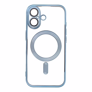 Suojakuori iPhone 17 Electro Mag Cover MagSafe-yhteensopiva sininen