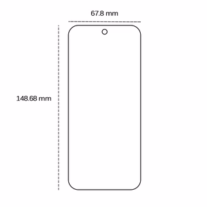 Suojalasi 2,5D Google Pixel 9a