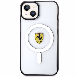 Ferrari FEHMP14MURKT iPhone 14 Plus 6.7" kirkas/läpinäkyvä hardcase Outline Magsafe