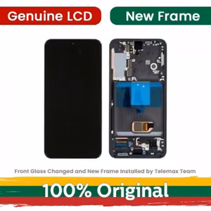 LCD-näyttö yhteensopiva Samsung S901 S22 kehyksellä / vihreä / (Renewed: Telemax)