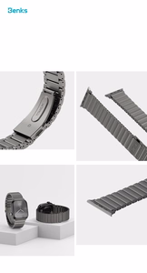 Benks Adjustable Titanium Watch Band for Apple Watch 42/44/45/49 (damaged packaging)