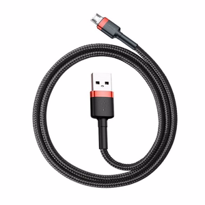 Baseus Cafule Micro USB -kaapeli 1,5A 2 m (punainen ja musta)