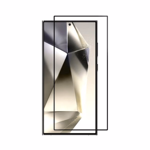 Tempered glass 2.5D Tellos Samsung S928 S24 Ultra black
