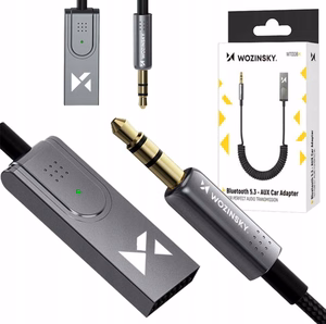 Wozinsky WTODB Bluetooth 5.3 Audio Adapter / AUX Audio Receiver