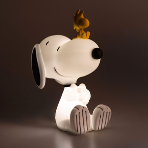Snoopy LED-yövalo lapsille, 26.7 × 18.5 cm