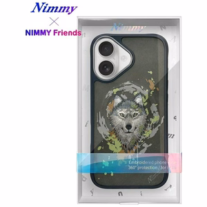 Nimmy Wilk MagSafe Suojakuori iPhone 16:lle - tummanharmaa