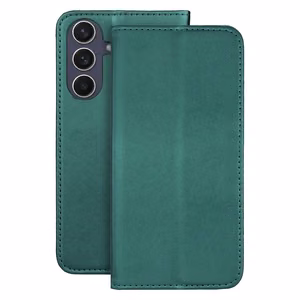 Smart Magnetic -suojakuori Samsung Galaxy S25 FE / S26 FE -puhelimelle, tummanvihreä