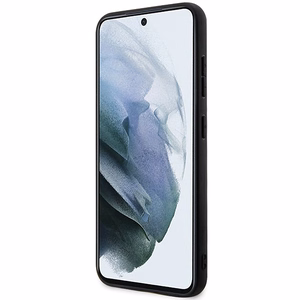 BMW Nahkainen Carbon Suojakuori Samsung Galaxy S23+:lle - musta