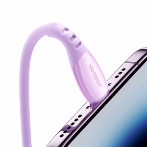 Joyroom S-A59 Vibrant Series 60W USB-C - USB-C Kaapeli 1,2m - violetti