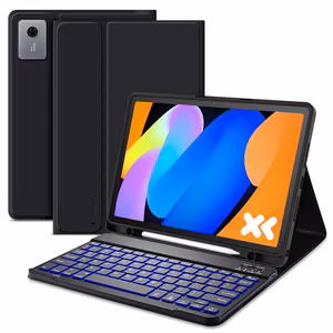 Tech-Protect SC Pen + näppäimistösuojakuori Lenovo Idea Tab 11.0 TB-336:lle - musta