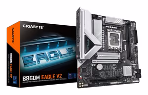 Gigabyte B860M Eagle V2 Mainboard Intel B860 Express LGA1851 Micro-ATX DDR5 2 slots