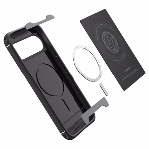Spigen Core Armor Mag MagSafe Suojakuori Google Pixel 10 Pro XL:lle - Matta musta