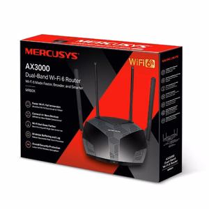 Mercusys AX3000 kaksikaistainen Wi-Fi 6 -reititin