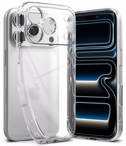 Ringke Air -suojakuori iPhone 18 Pro Max / 17 Pro Max -malleille, läpinäkyvä