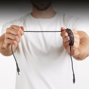 SBS TECABLEMICROC15K USB-A - USB-C Kaapeli 1,5m - musta