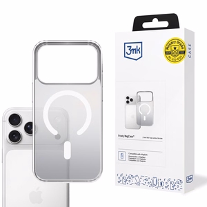 3mk Frosty MagCase iPhone 17 Pro:lle - valkoinen