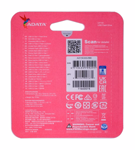 ADATA 64GB DashDrive UV150 USB-muistitikku USB Type-A 3.2 Gen 1 (3.1 Gen 1) musta