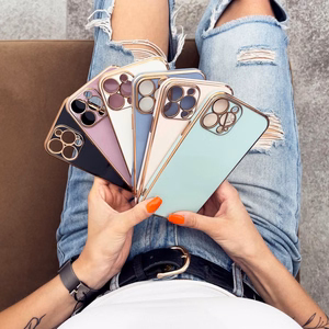 Valaistus Väri Kotelo Xiaomi Redmi Note 11 Pro geeli kansi kultainen kehys valkoinen