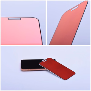 Bestsuit 5D Colorful Privacy 180 -joustava hybridisuojalasi iPhone 15 Pro -puhelimelle, magenta