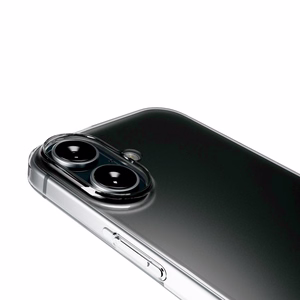 Puro 03 Nude silikonisuoja iPhone 16 - kirkas