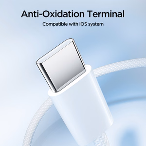 Joyroom S-A45 60W USB-C to USB-C 1.0m valkoinen kaapeli