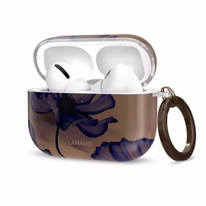 Tech-Protect Lamano Suojakuori AirPods 3 Pro:lle - Ruskea ja Violetti