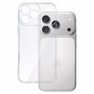 Armor Antishock Suojakuori iPhone 17 Pro:lle läpinäkyvä