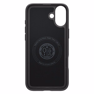 Spigen Thin Fit MagSafe Suojakuori iPhone 16 Pluslle - musta