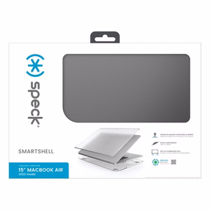 Speck SmartShell case for MacBook Air 15" (M5 / M4 / M3 / M2, 2026–2023), Obsidian