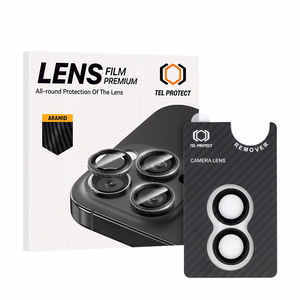 Tempered glass Tel Protect 3D Lens Aramid Series on camera for Iphone 17 (lens 2 pieces)