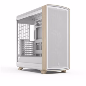 Fractal Design Summit ATX -kotelo, Chalk White TG Clear Tint