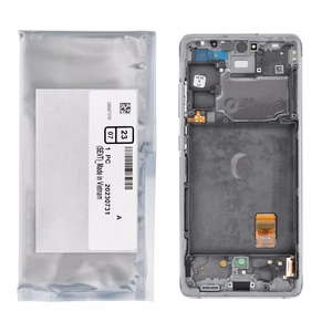 ServicePack LCD Display SAMSUNG S20 FE 4G/5G G780F/G781F GH82-31329B White