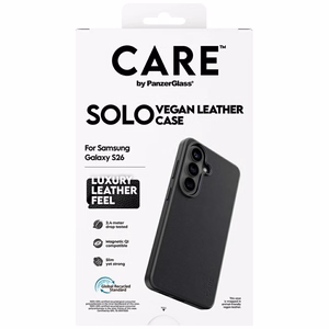CARE by PanzerGlass Solo suojakuori Samsung Galaxy S26 musta
