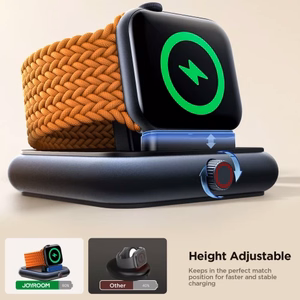 Joyroom JR-WQW03 Magneettinen laturi Apple Watch (musta)