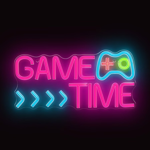 Forever Light Neon Plexi LED Game Time Moniväri