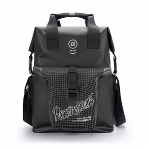 Rockbros AS-158 ohjaustangon laukku Brompton-taittopyörälle 18L - musta