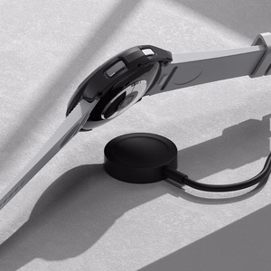Ringke Slim 2-pack Suojakuori Samsung Galaxy Watch 6 Classic 43mm:lle - Musta ja Läpinäkyvä