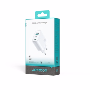 Joyroom JR-TG6 GaN 30W seinälaturi valkoinen