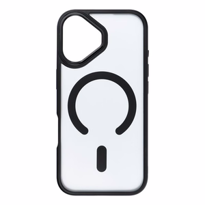 Suojakuori iPhone 17:lle Full Matte Mag Cover yhteensopiva MagSafe musta