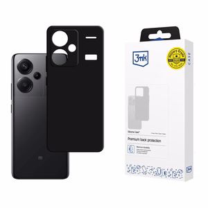3mk silikonikuori Xiaomi Redmi Note 13 Pro+ - musta