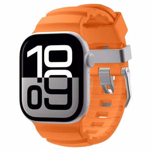 Spigen WBS2 Ranneke Apple Watch 8/9/10/11/SE/Ultra (44/45/46/49 mm) Oranssi