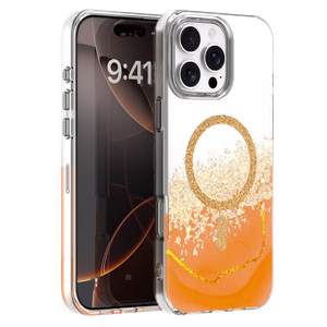 Epoxy Mag suojakuori iPhone 16 Pro 6,3" oranssi