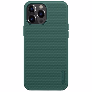 Nillkin Super Frosted Shield Pro suojakuori Apple iPhone 13 Pro Max -laitteelle, syvänvihreä