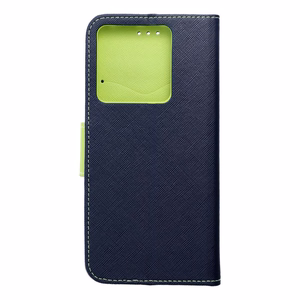 Läppäsuojakuori Xiaomi Redmi NOTE 13 PRO 5G Fancy Book laivastonsininen / lime