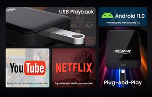 CarPlay Wireless Adapter for iPhones/Android Smartphones with multimedia Playback