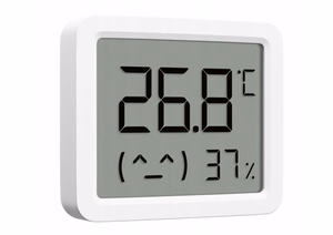Xiaomi Smart Temperature and Humidity Monitor 3 Mini QBH4312GL – kompakti lämpötila- ja kosteusmittari, valkoinen