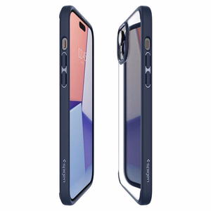 Spigen Ultra Hybrid iPhone 15 Plus Suojakuori - Tummansininen