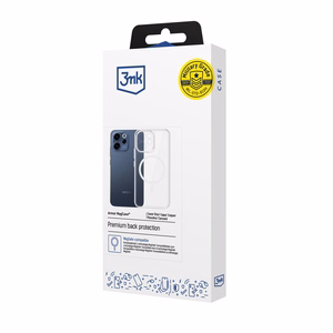 3mk Armor Magcase -suojakuori Oppo Reno 15 F 5G / Reno 15 FS 5G (CPH2801):lle - läpinäkyvä