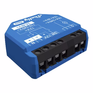 Shelly 1 Gen3 ohjain, WiFi/Bluetooth